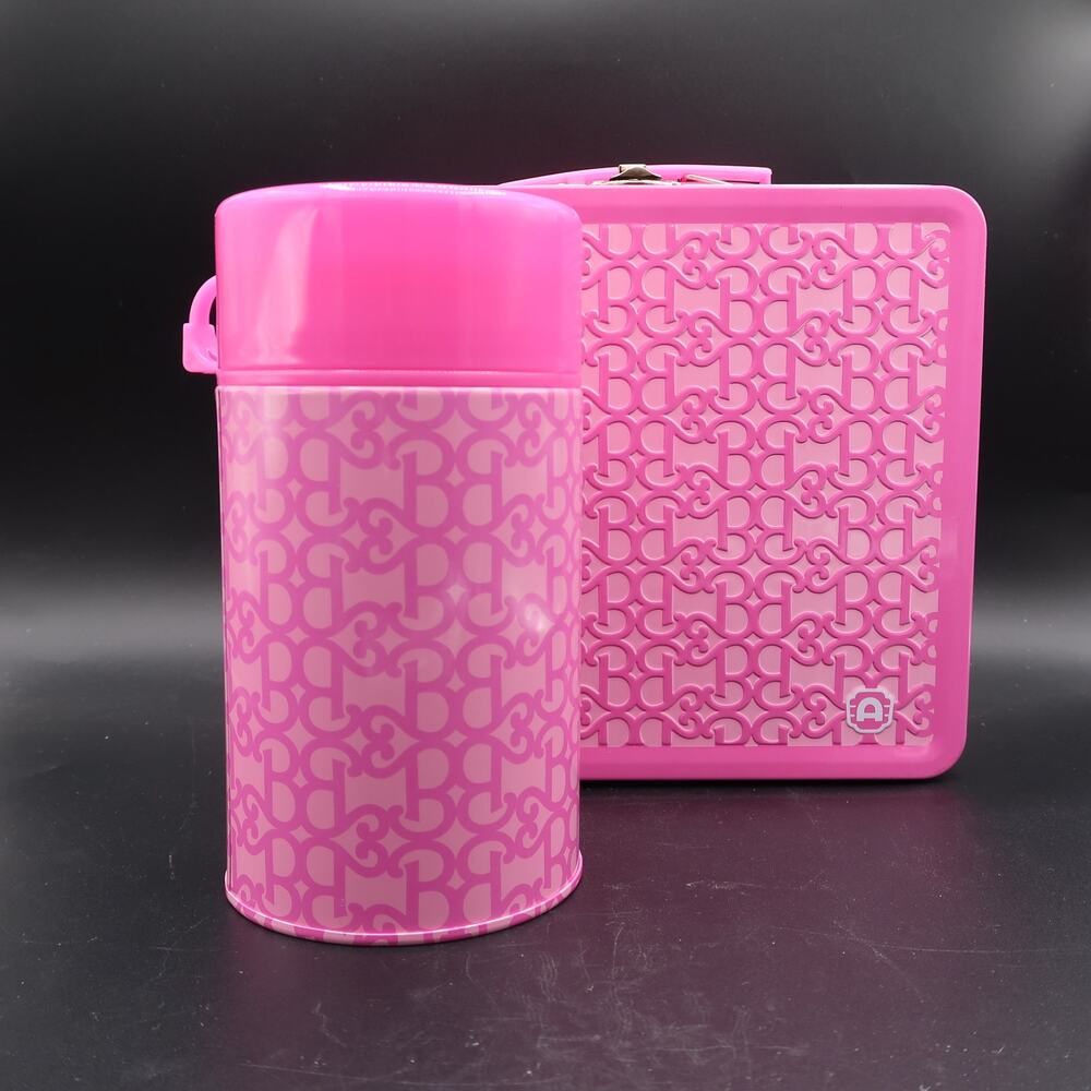Barbie Lunchbox & Thermos Set Alamo Drafthouse Exclusive Movie Promotional